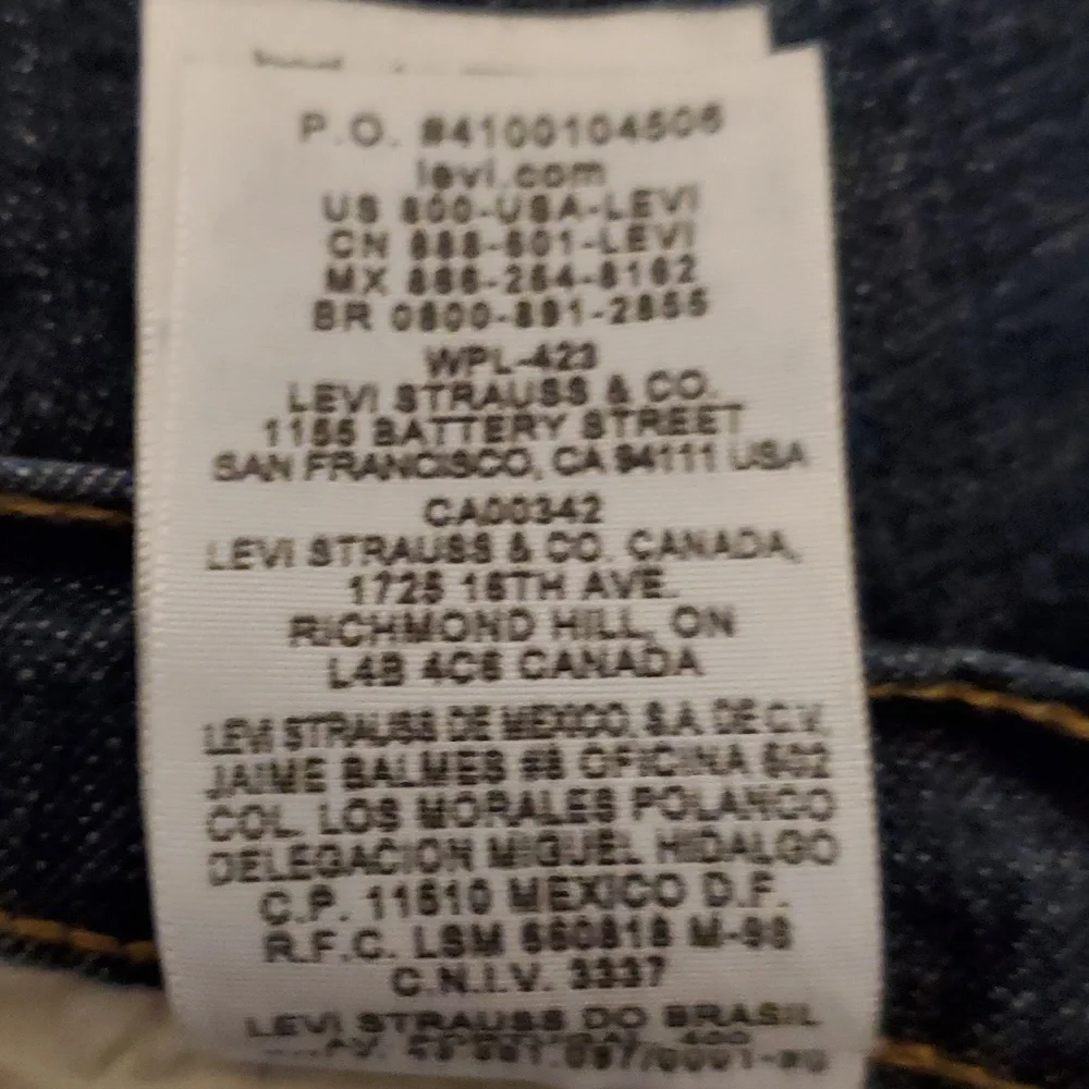 SZ. 8M WOMEN'S LEVI'S PERFERCTLY SLIMMING BOOT CUT 512 JEANS - Picture 8 of 9